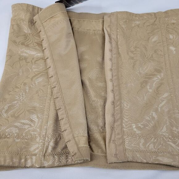 NEW XL MAIDENFORM TAN NUDE TUMMY SLIMMING CORSET SMOOTH & SHAPE extra large NWT - Picture 5 of 9